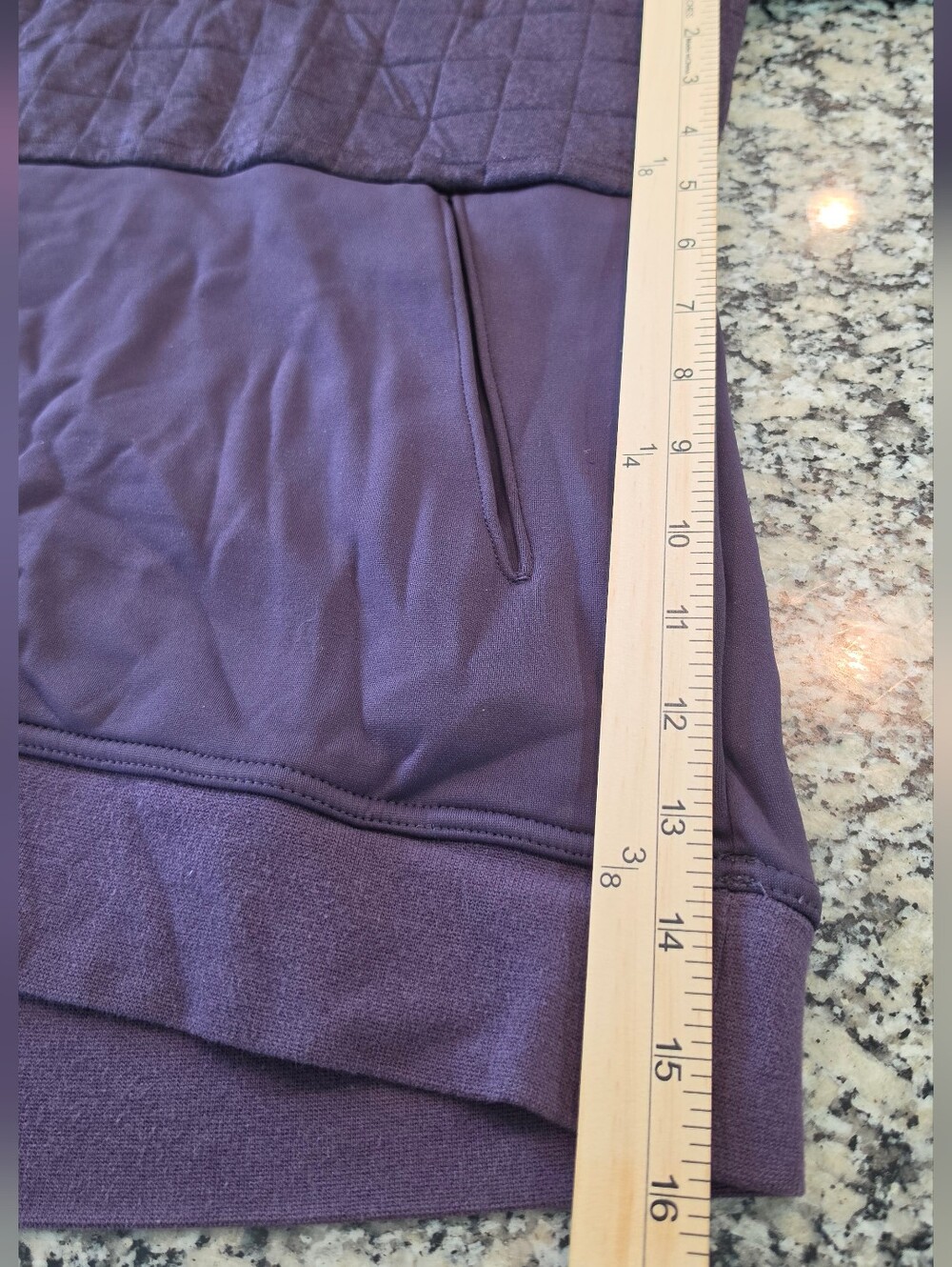 The North Face Women’s Quilted Pullover Hoodie Purple Pink Logo Size L Gorpcore - Picture 11 of 11